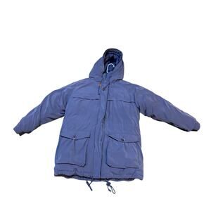 VTG Cabela’s Premier Northern Goose Down Blue Parka Puffer Jacket Women M